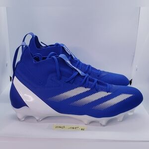 Adidas SM ADIZERO IMPACT+ FOOTBALL CLEATS Men’s Size 13 Royal Blue/White IH7459